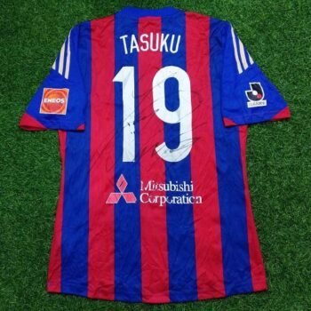 2013 - 14 FC TOKYO HOME SHIRTS TASUKU HIRAOKA