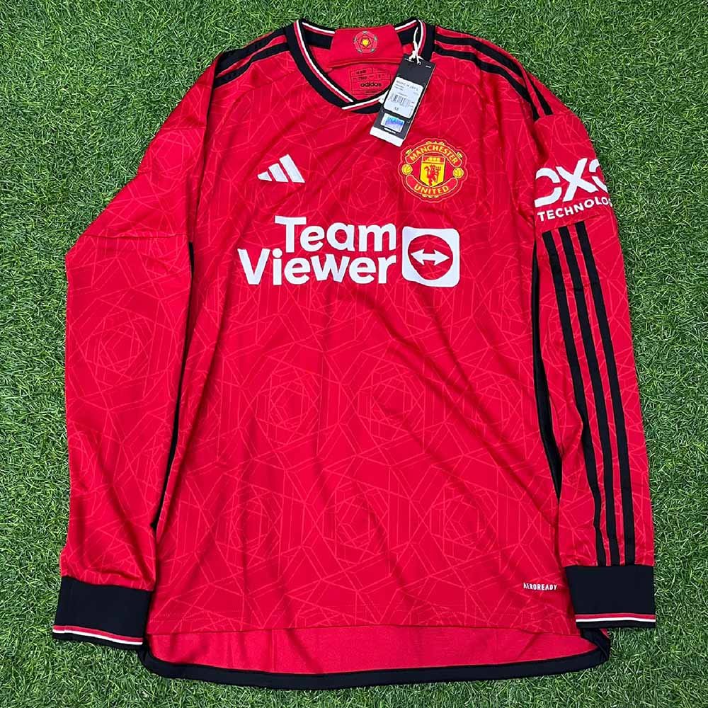 2023 – 24 MANCHESTER UNITED HOME LS SHIRT – Jakarta Football Shop