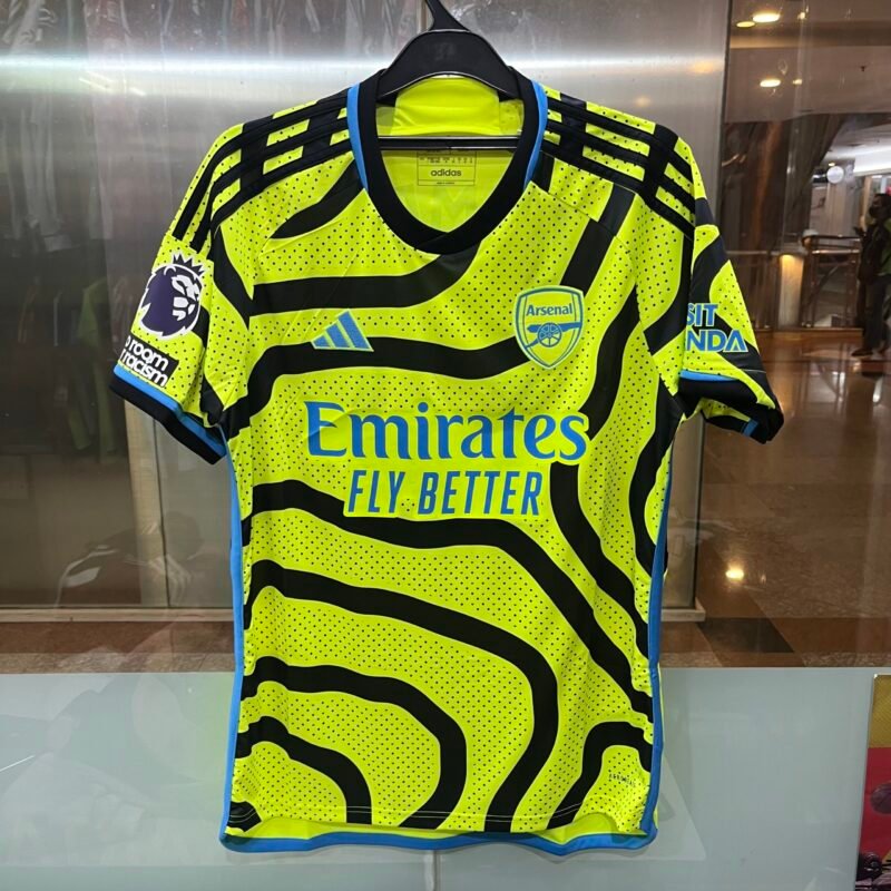 2023 - 24 Arsenal Away Jersey Shirt RIce Full Set EPL - Image 2