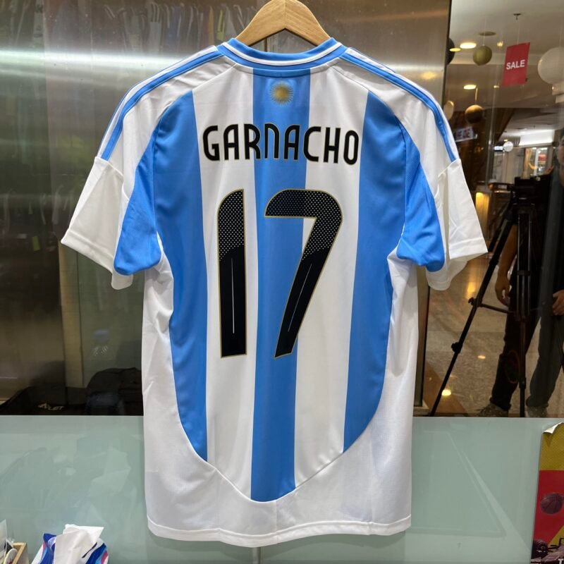 2024 ARGENTINA HOME JERSEY SHIRT GARNACHO