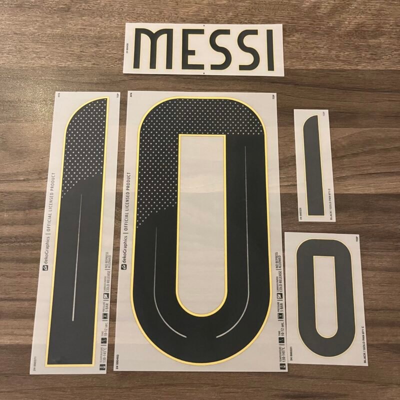 2024 - 25 Argentina Home Nameset Messi