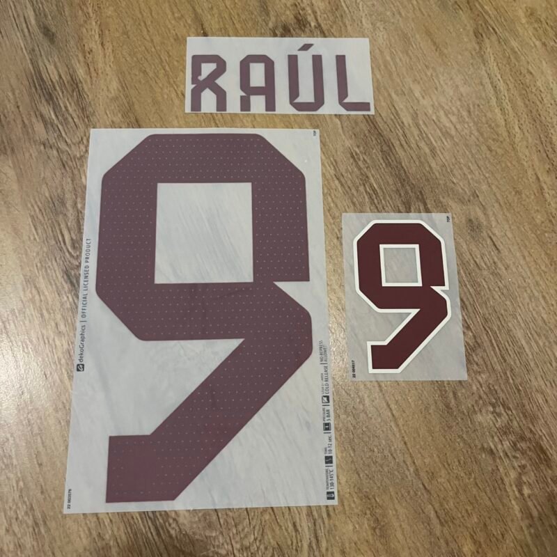 2022 - 23 Mexico Away Nameset Raul Jimenez