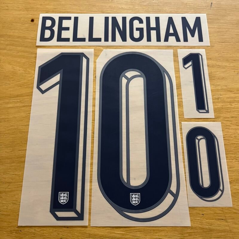 2024 - 26 England Home Nameset Bellingham