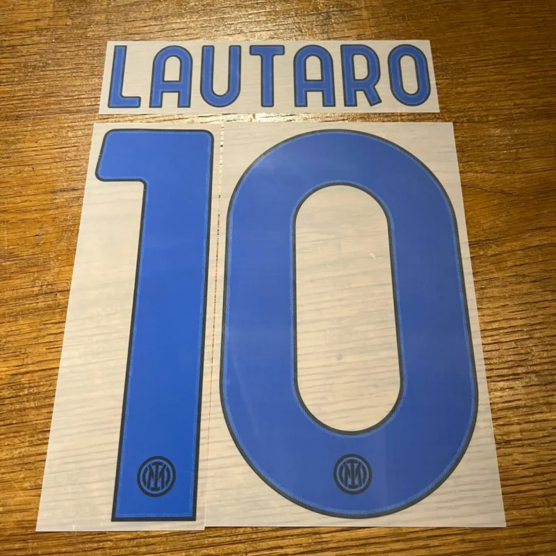 2023 – 24 INTER MILAN AWAY NAMESET LAUTARO