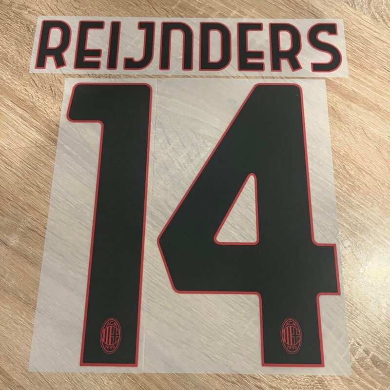 2024 – 25 AC MILAN AWAY NAMESET TIJJANI REIJNDERS