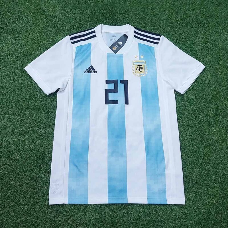 2018 ARGENTINA HOME SHIRT DYBALA - Image 2