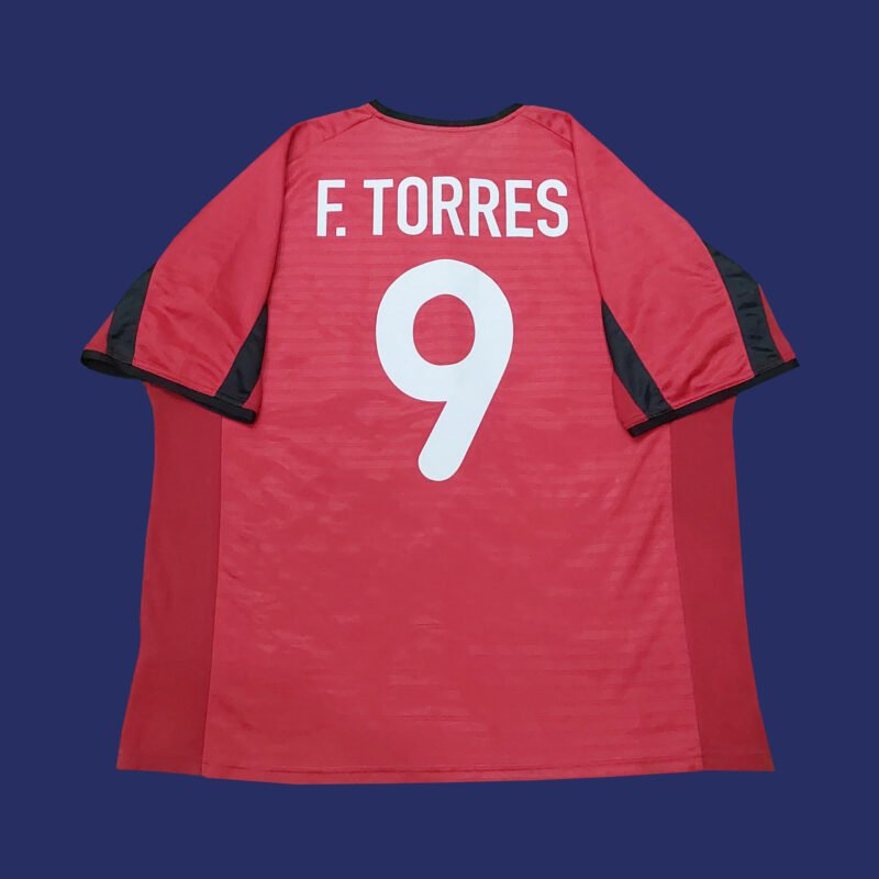 2001 – 02 ATLETICO MADRID AWAY SHIRT TORRES