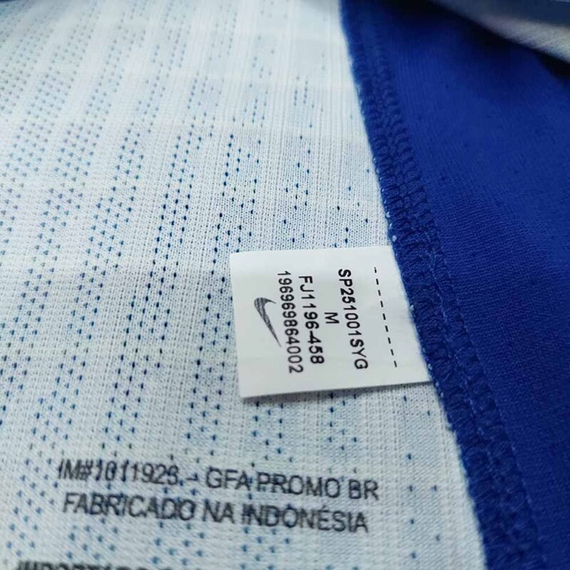 2024 BRAZIL AWAY PLAYER ISSUE KITROOM STOCK SHIRT VINI JR - Image 6