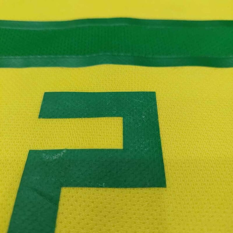 2011 BRAZIL HOME AUTHENTIC P2R SHIRT DANI ALVES - Image 10