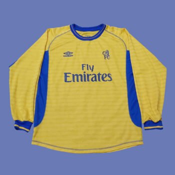2001 – 02 CHELSEA THIRD LS PLAYER ISSUE SHIRT