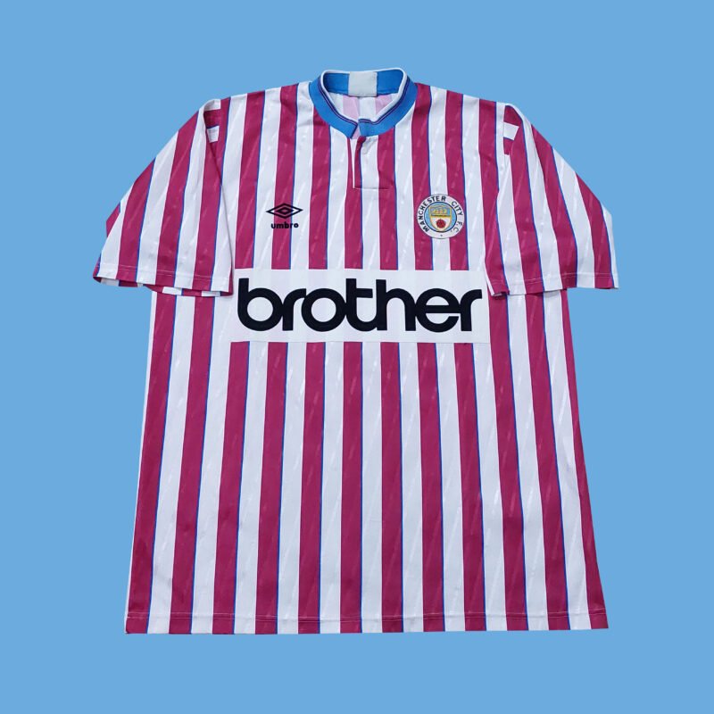 1988 – 90 MANCHESTER CITY AWAY SHIRT