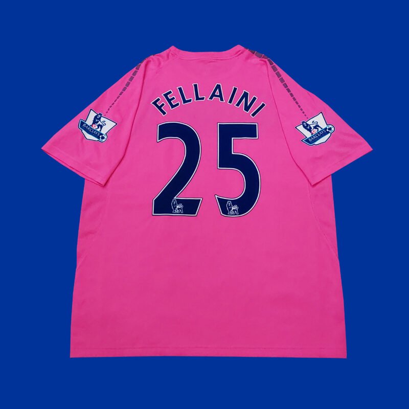 2010 – 11 EVERTON AWAY SHIRT FELLAINI