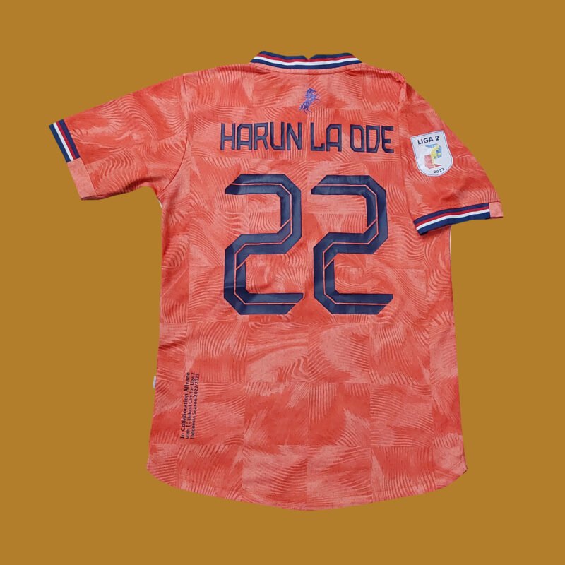 2022 – 23 FC BEKASI AWAY MATCH WORN SHIRT HARUN LA ODE