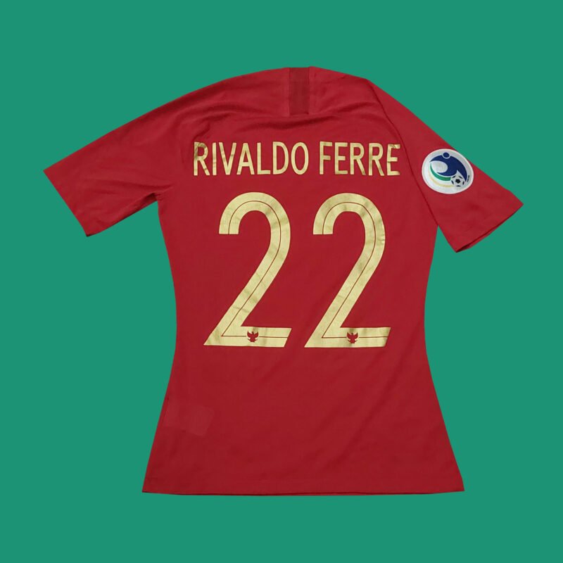 2018 INDONESIA HOME MATCH WORN SHIRT TODD RIVALDO FERRE