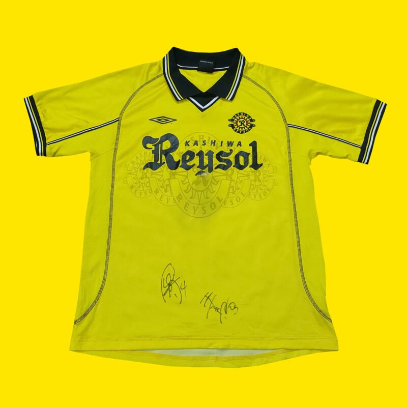 2001 - 02 KASHIWA REYSOL HOME SHIRTS