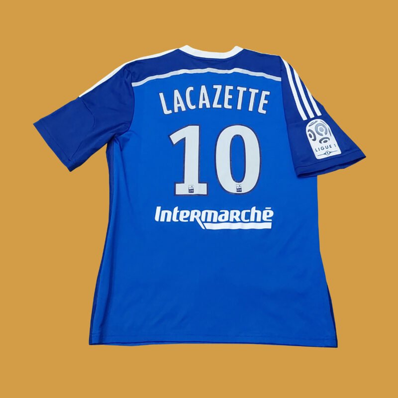 2014 – 15 LYON AWAY SHIRT LACAZETTE
