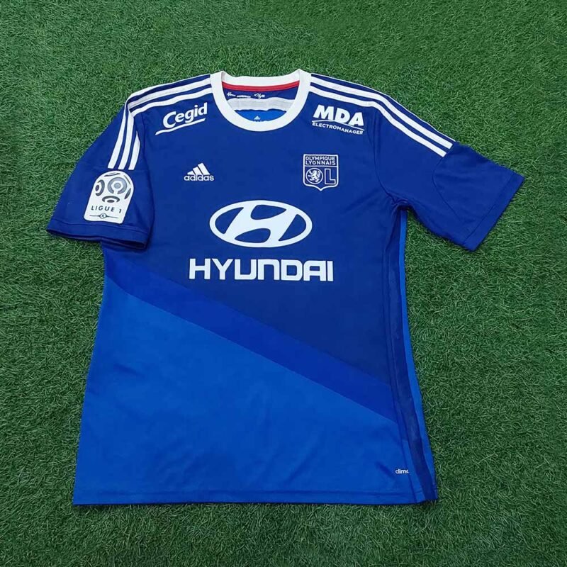 2014 – 15 LYON AWAY SHIRT LACAZETTE - Image 2
