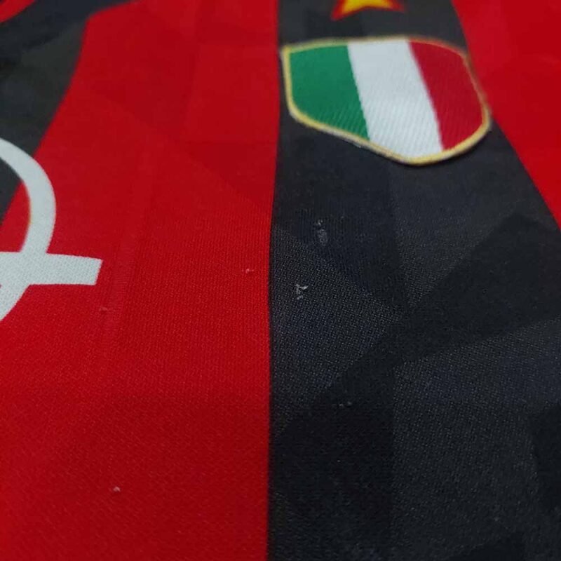 1994 – 95 AC MILAN HOME SHIRT BAGGIO - Image 10