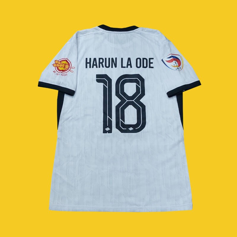 2024 PERSIC CILEGON AWAY MATCH WORN SHIRT HARUN LA ODE