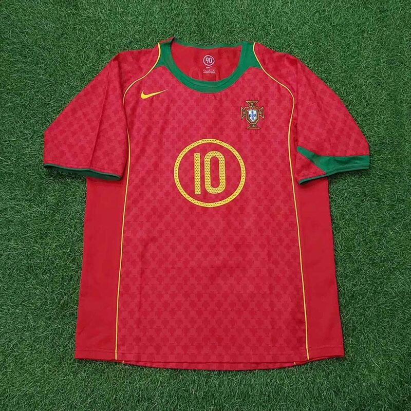 2004 PORTUGAL HOME SHIRT RUI COSTA - Image 2