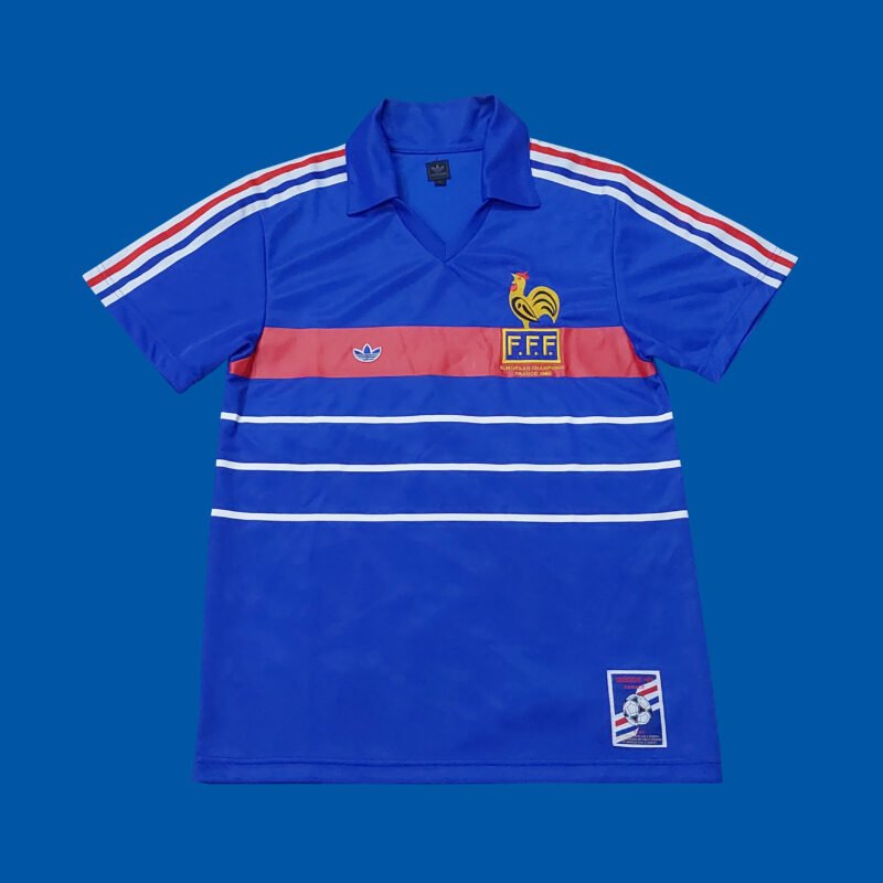 1984 FRANCE HOME REPRO SHIRT