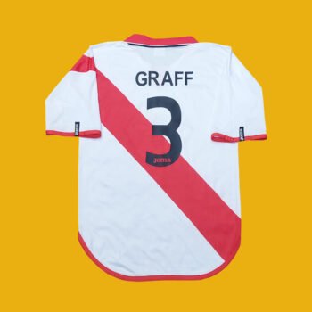 2001 – 02 RAYO VALLECANO HOME SHIRT PATRICIO GRAFF