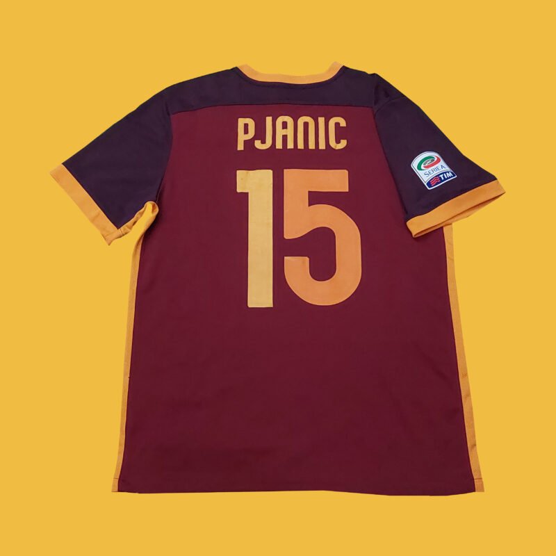 2015 – 16 AS ROMA HOME SHIRT PJANIC