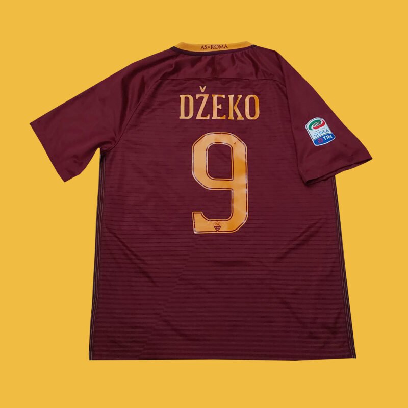 2016 – 17 AS ROMA HOME SHIRT DZEKO