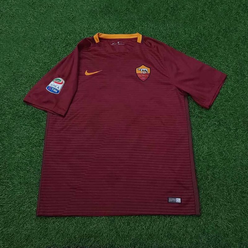 2016 – 17 AS ROMA HOME SHIRT DZEKO - Image 2