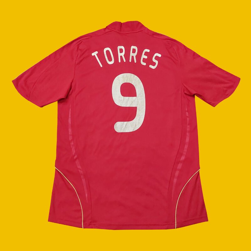 2008 SPAIN HOME SHIRT TORRES