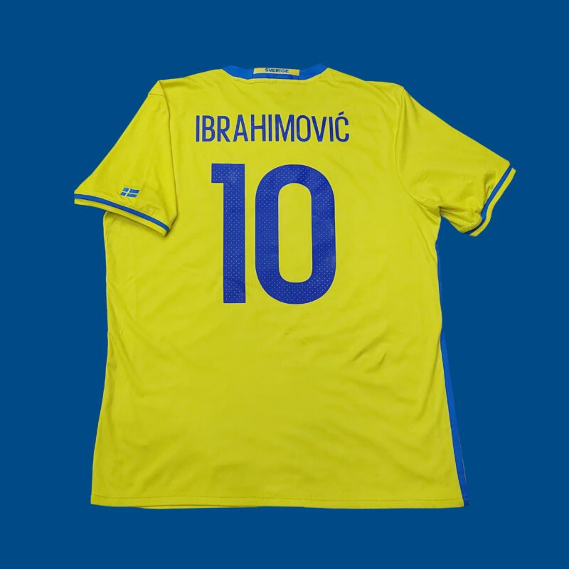 2016 SWEDEN HOME SHIRT IBRAHIMOVIC