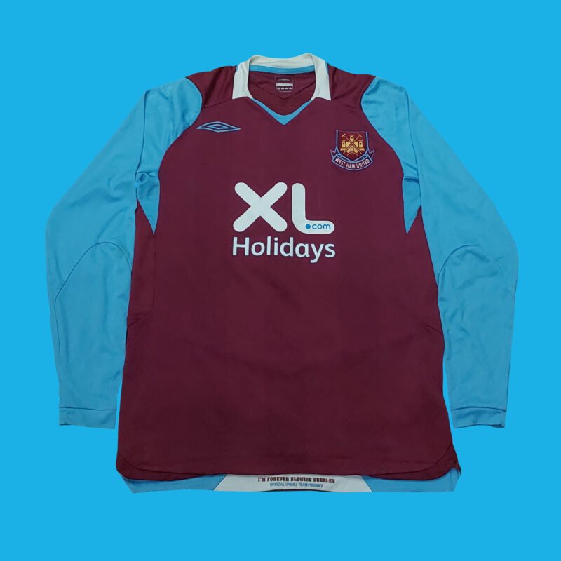 2007 – 08 WEST HAM UNITED HOME LS SHIRT
