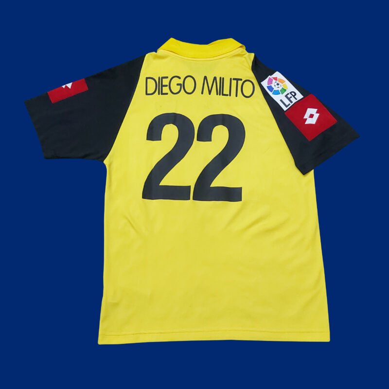 2006 – 07 REAL ZARAGOZA AWAY SHIRT DIEGO MILITO