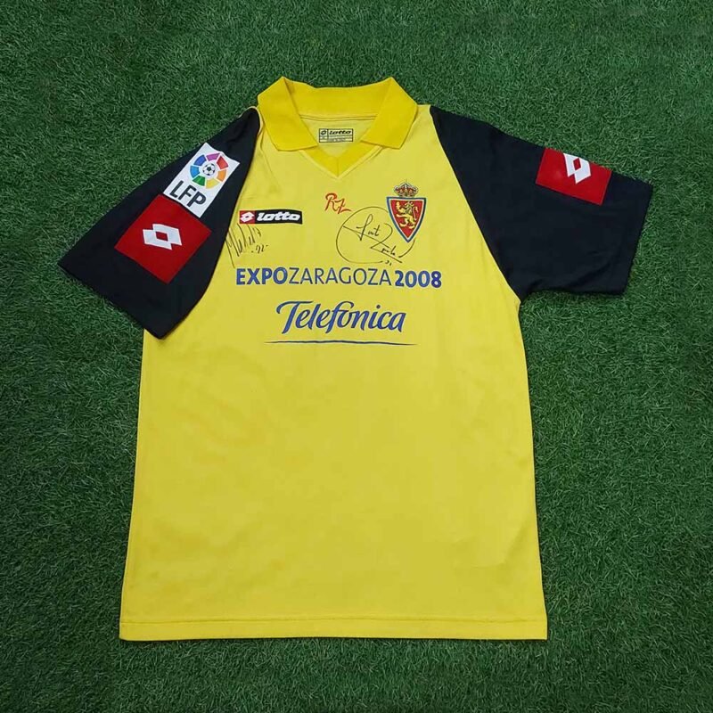 2006 – 07 REAL ZARAGOZA AWAY SHIRT DIEGO MILITO - Image 2