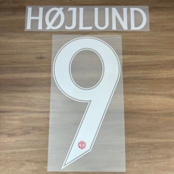 2024 - 25 MANCHESTER UNITED HOME CUP NAMESET HøJLUND