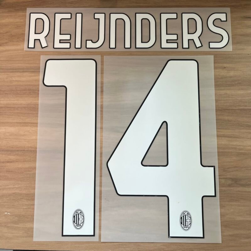 2024 - 25 AC MILAN HOME LIGA NAMESET REIJNDERS
