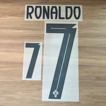 2025 - 26 PORTUGAL AWAY NAMESET RONALDO