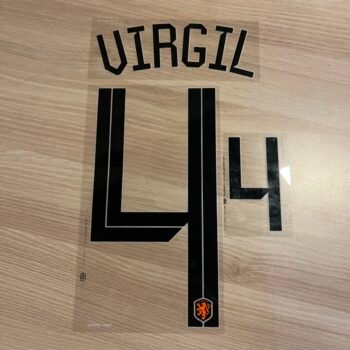 2020 - 2022 NETHERLANDS HOME NAMESET VIRGIL