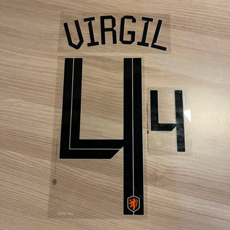 2020 - 2022 NETHERLANDS HOME NAMESET VIRGIL