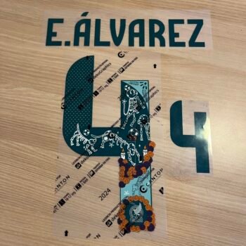 2024 MEXICO AWAY SPECIAL EDITION NAMESET EDSON ALVAREZ