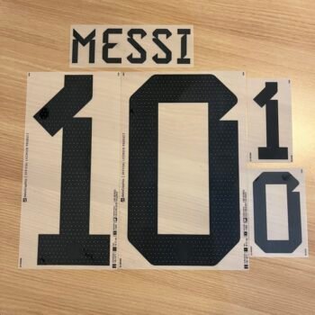2022 ARGENTINA HOME NAMESET MESSI ( STAR 2 )