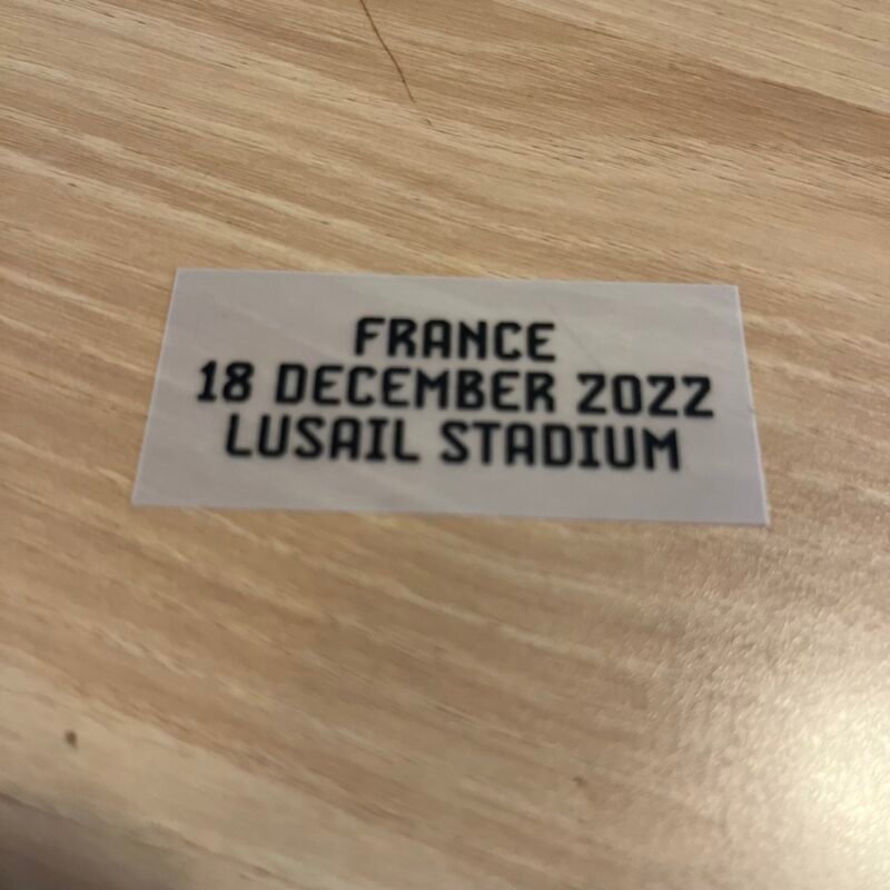 2022 ARGENTINA VS FRANCE WORLD CUP FINAL MATCH DAY DETAILS ( MDT )
