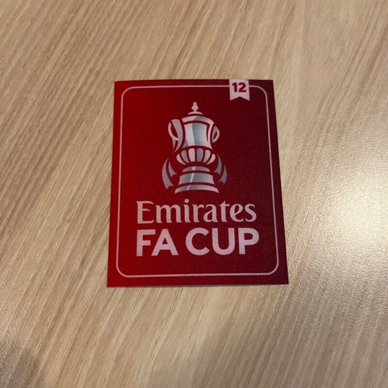 2020 - 21 MANCHESTER UNITED FA CUP 12 TH TITTLE WINNERS PATCH