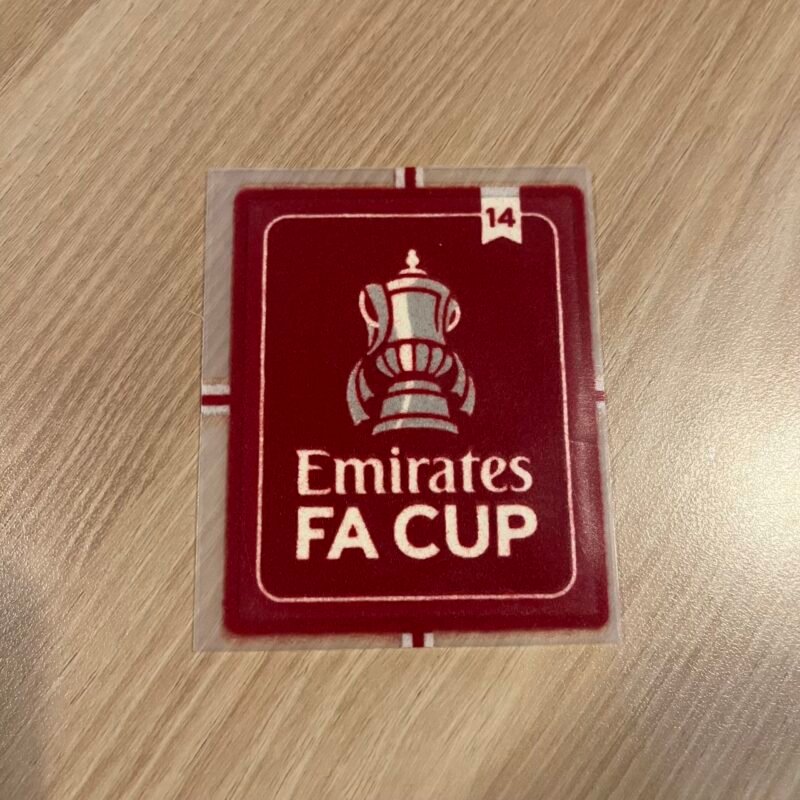 2022  – 25 ARSENAL  FA CUP 14 TH TITTLE WINNERS PATCH
