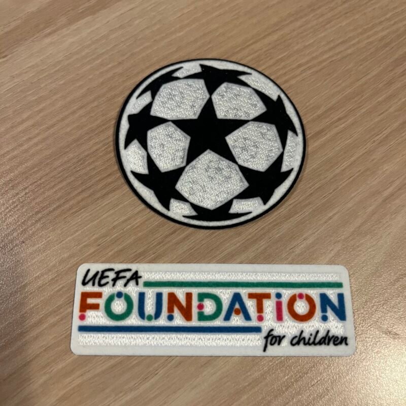2024 - 25 UEFA CHAMPIONS LIGUE + FOUNDATION PATCH