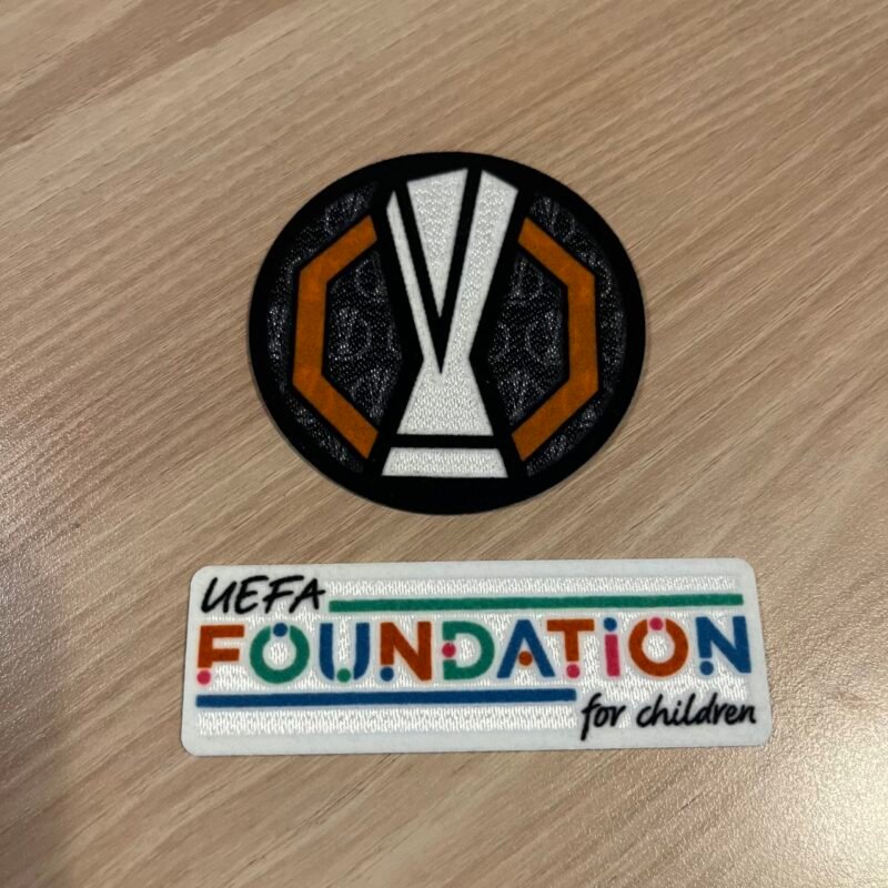 2024 - NOW UEFA EUROPA LEAGUE + FOUNDATION PATCH