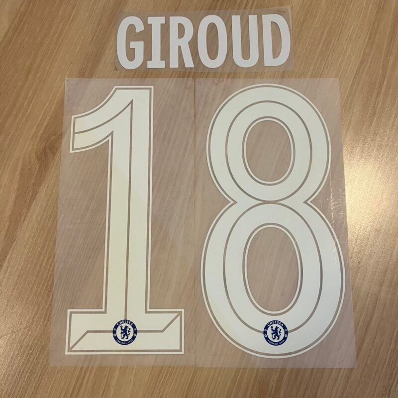 2019 - 21 CHELSEA HOME CUP NAMESET GIROUD