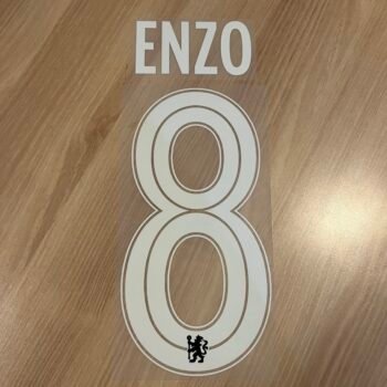 2024 - 25 CHELSEA HOME CUP NAMESET ENZO