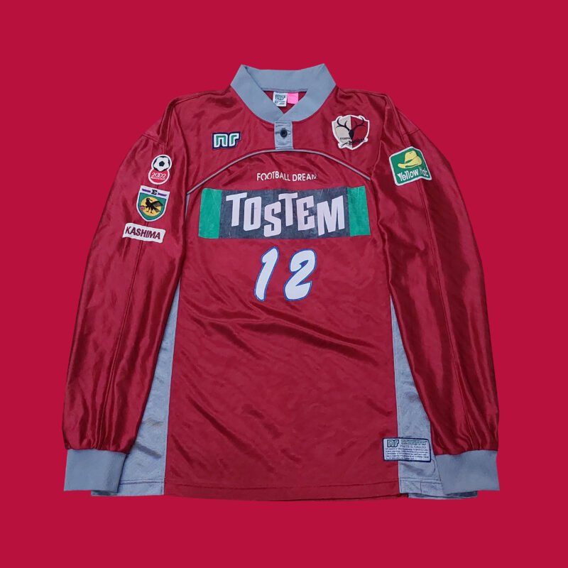 1998 - 99 KASHIMA ANTLERS HOME MATCHWORN SHIRTS #12