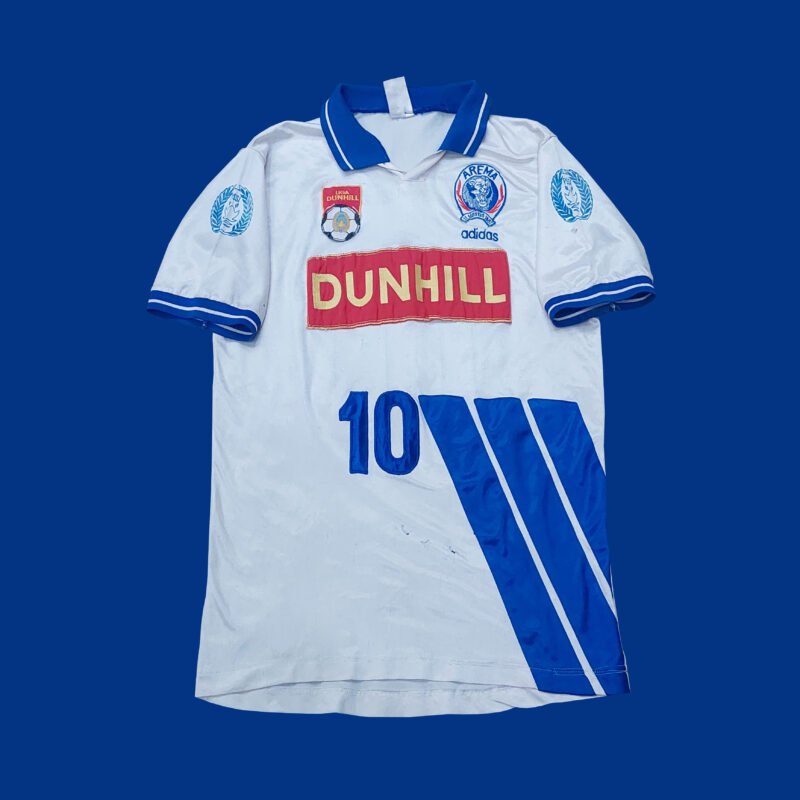 1994 – 95 AREMA MALANG AWAY MATCH WORN SHIRT #10